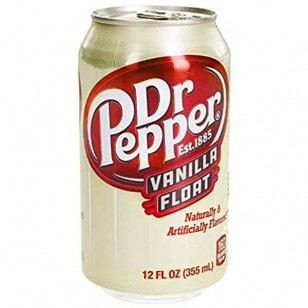Dr Pepper Vanilla Float 12oz (355ml)- 24 Cans